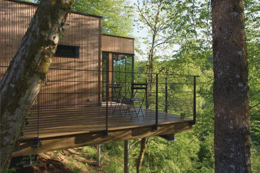 les cabanes de salagnac location insolite forêt nature
