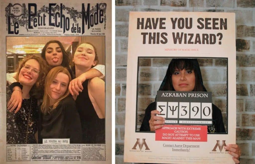 photobooth gazette du sorcier have you seen this wizard theme harry potter
