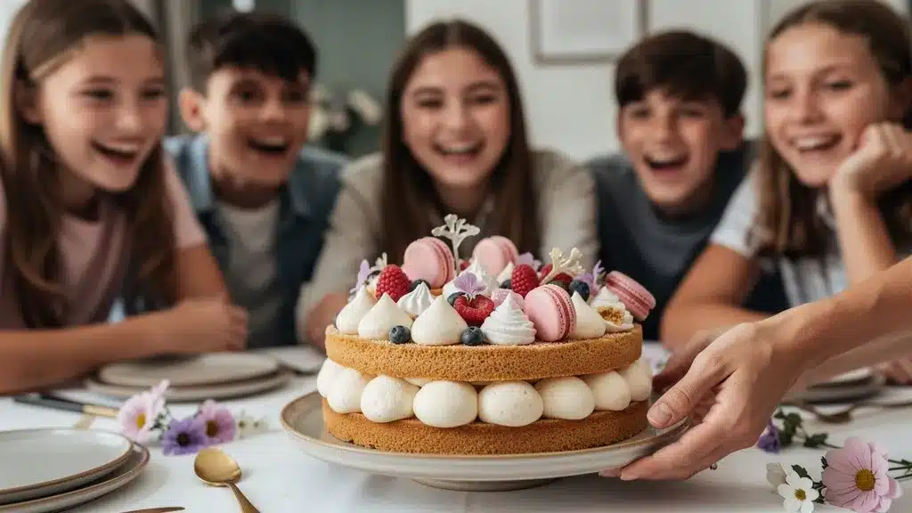 Illustration : recettes de gâteaux tendance pour une fille de 15 ans