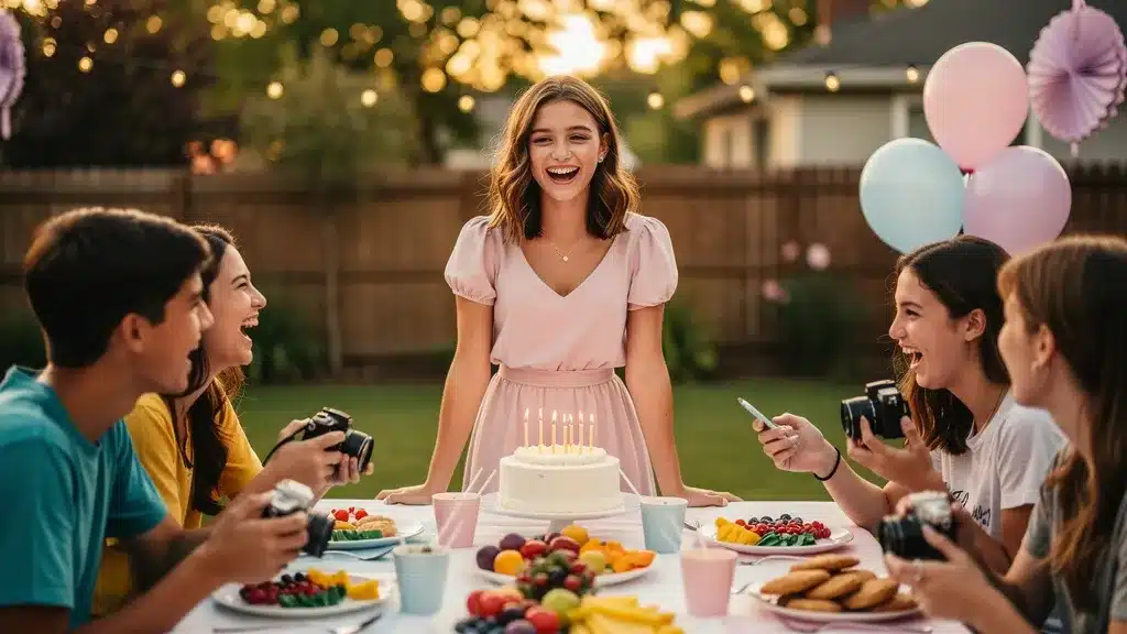 Photo illustrant anniversaire 15 ans fille