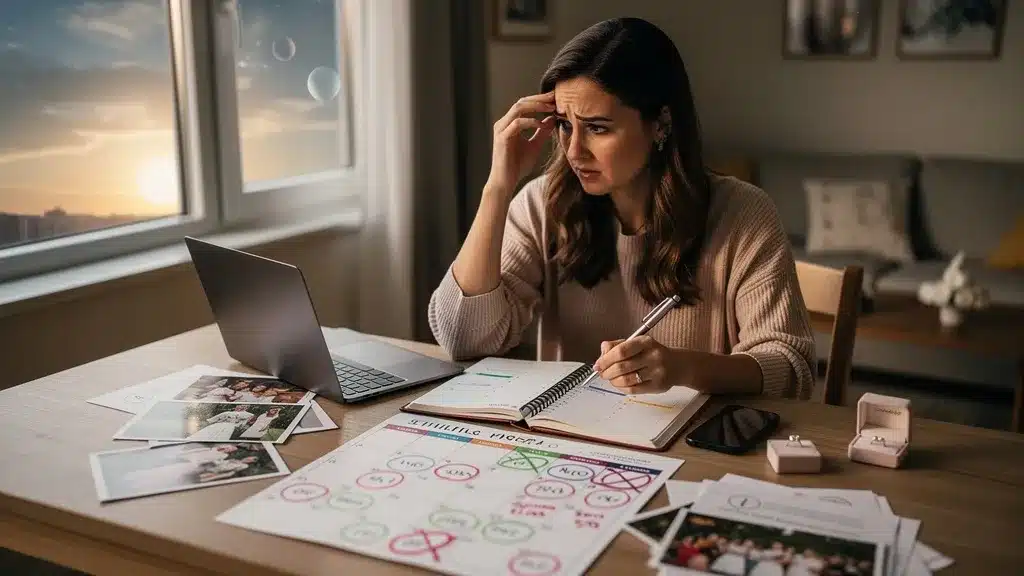 Les périodes à rayer de votre agenda (merci les planètes) : conseils sur meilleures dates mariage astrologie 2026