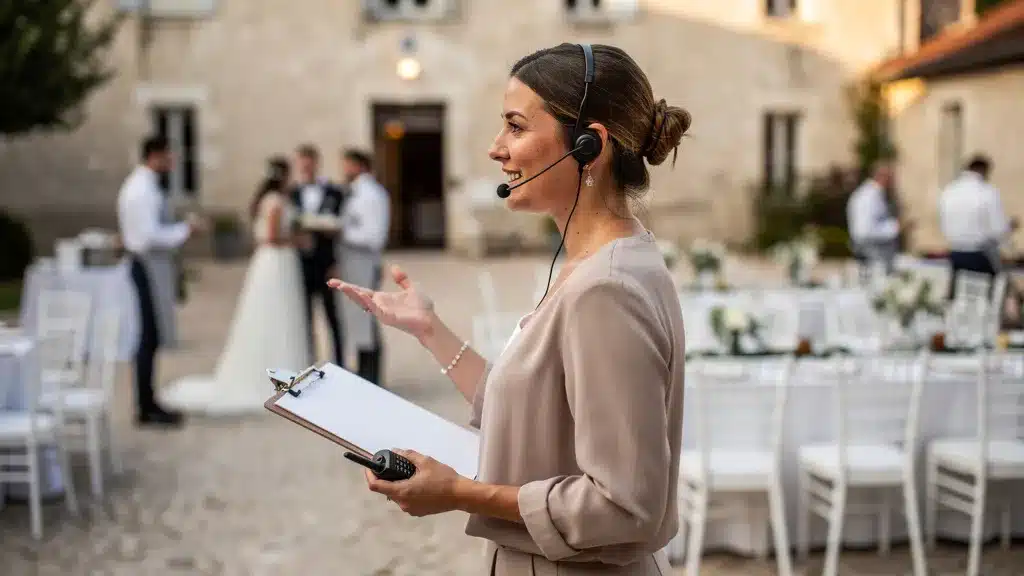 Coordination du jour J : déléguer pour éviter le stress : conseils sur organisation de mariage