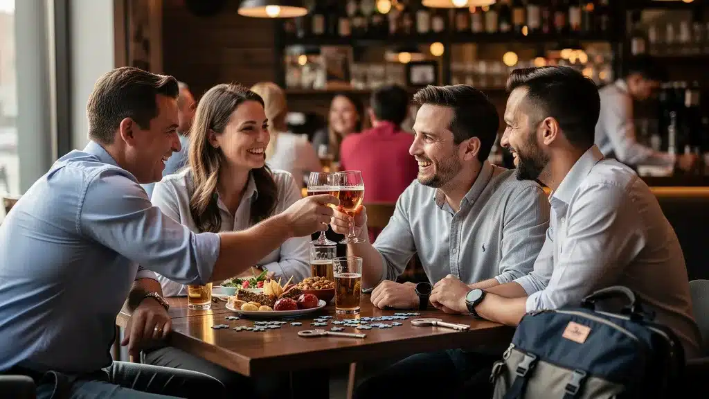 Editorial photo illustrating Pour l&rsquo;équipe soudée pour pour l&rsquo;équipe soudée (cadeau de pot de départ en commun)