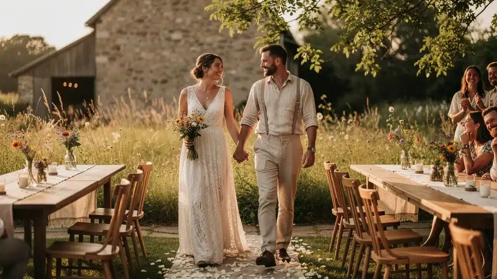 Editorial photo illustrating 🌾 Conclusion : Le mariage pour 🌾 conclusion : le mariage champêtre, l’élégance du naturel