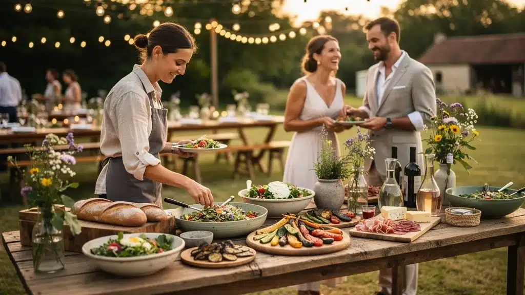 Editorial photo illustrating 🍽️ Menu et traiteur : régaler pour 🍽️ menu et traiteur : régaler ses invités dans un esprit